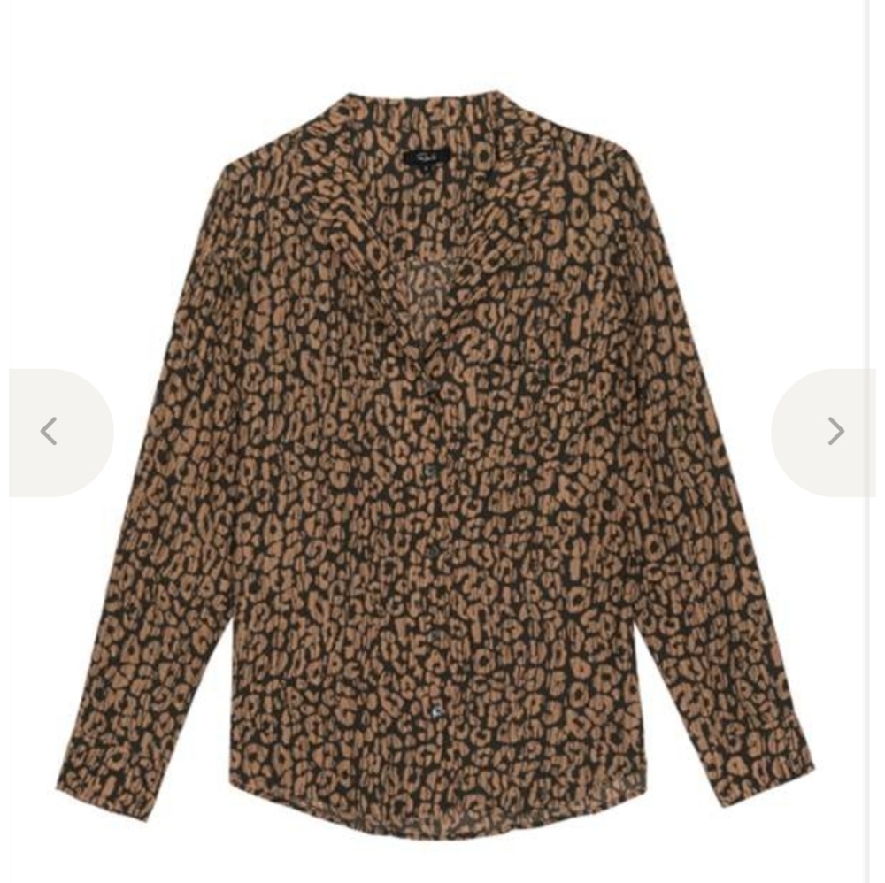 RAILS REBEL SHIRT - BATIK CHEETAH SZ XL - Picture 3 of 15